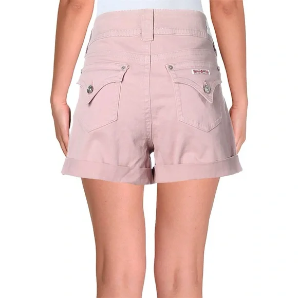 Hudson Jeans Ruby Mid Rise Flap Pockets Denim Shorts - Picture 2 of 8